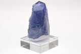 Brilliant Blue-Violet Tanzanite Crystal - Merelani Hills, Tanzania #206041-1